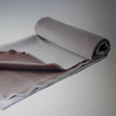 Decke,100% Baby Alpaka  reversibel , 200x150 , natur farben  beig-hellbraun , ideal für den Winter
